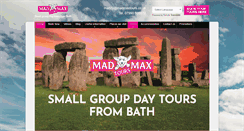 Desktop Screenshot of madmaxtours.co.uk